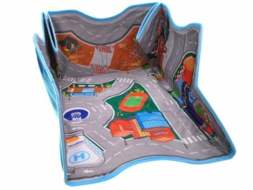 Vaikiškas žaidimų kilimėlis - dėžė žaislams
