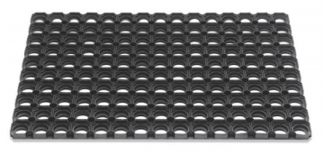 Paklājiņš Hamat Domino 007 100x150 melns Paklāji