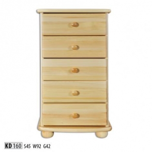 Commode KD160 Wooden chests of drawers
