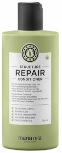 Kondicionierius sausų ir pažeistų plaukų struktūros taisymui Maria Nila Structure Repair 1000 ml 