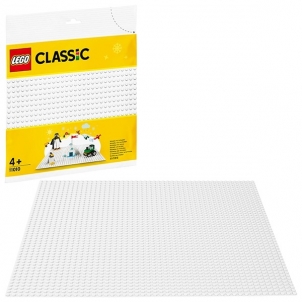 LEGO Classic konstruktoriaus pagrindo plokštelė, balta 11010 LEGO ir kiti konstruktoriai vaikams