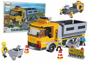 Konstruktorius - City Builder, 263 elementai Linings and construction toys
