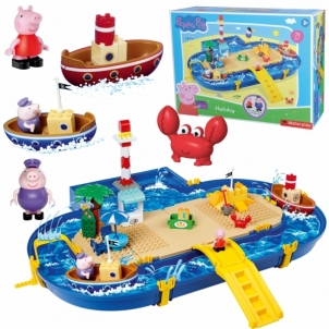 Konstruktorius - vandens žaidimų rinkinys Peppa Pig Linings and construction toys