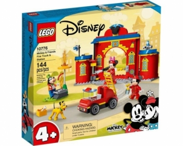 Konstruktorius LEGO Disney Mikio ir draugų gaisrinė ir sunkvežimis 10776 