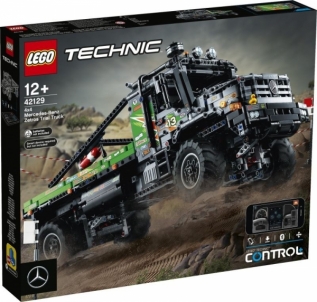 Konstruktorius LEGO Technic 4x4 Mercedes-Benz Zetros bekelės sunkvežimis 42129 LEGO ir kiti konstruktoriai vaikams