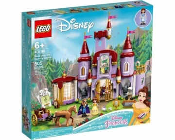 Konstruktorius LEGO Disney Gražuolės ir Pabaisos pilis 43196 