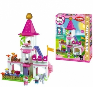 Konstruktorius Hello Kitty Namas PlayBig 57047 Kaladėlės ir statybos žaislai