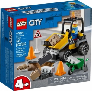 Konstruktorius LEGO City Kelininkų sunkvežimis 60284 