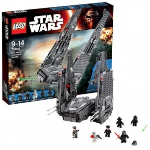Konstruktorius LEGO Star Wars Kylo Rens Commander Shuttle 75104 LEGO ir kiti konstruktoriai vaikams