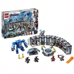 Konstruktorius LEGO Avengers Iron Man Geležinio žmogaus šarvų kambarys 76125 