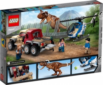 Konstruktorius LEGO Jurassic World Dinozauro Carnotaurus gaudynės 76941