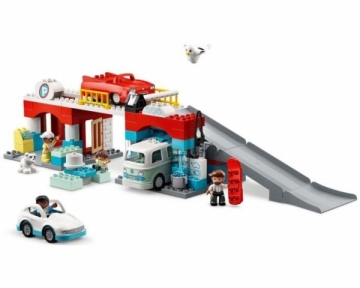 Konstruktorius LEGO 10948 Parking Garage and Car Wash