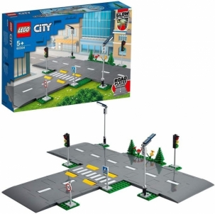Konstruktorius LEGO 60304 City Road Plates Building Set with Traffic Lights 