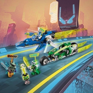 Konstruktorius LEGO 71709 NINJAGO Jay and Lloyds Velocity Racers