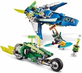 Konstruktorius LEGO 71709 NINJAGO Jay and Lloyds Velocity Racers