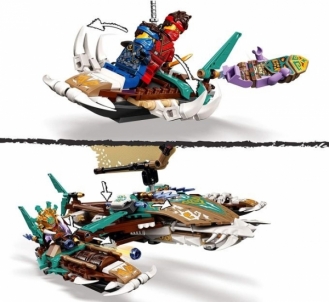 Konstruktorius LEGO NINJAGO Catamaran Sea Battle rinkinys 71748