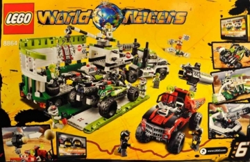 Lego 8864 World Racers Desert Of Destruction