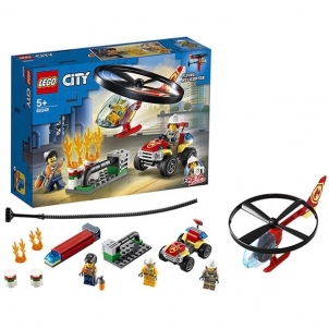 Konstruktorius LEGO City Ugniagesių sraigtasparnis 60248 
