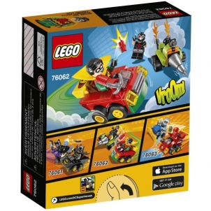 Konstruktorius Lego Super Heroes 76062 Mighty Micros: Robin vs Bane