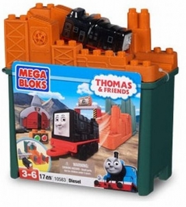 Konstruktorius MEGA BLOKS 10583 Thomas & Friends Diesel Kaladėlės ir statybos žaislai
