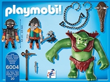Konstruktorius Playmobil 6004 Giant Troll with Dwarf Fighters