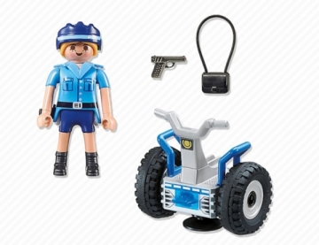 Konstruktorius Playmobil 6877 Polizistin mit Balance-Racer