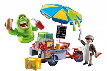 Konstruktorius Playmobil 9222 Ghostbusters Hot Dog Stand with Slimer