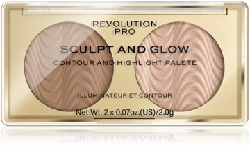 Kontūravimo paletė Revolution Sculpt and Glow Desert Sky PRO 4 g Румяна для лица