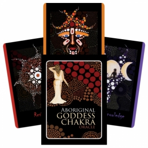 Kortos Aboriginal Chakra Goddess Oracle Taro kārtis