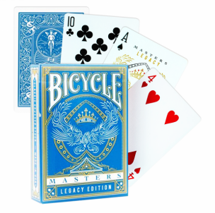 Kortos Bicycle Masters Legacy (Mėlynos) Kārtis, pokera čipi un komplekti