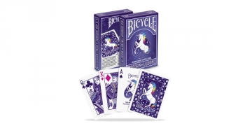 Kortos Bicycle Unicorn Kārtis, pokera čipi un komplekti