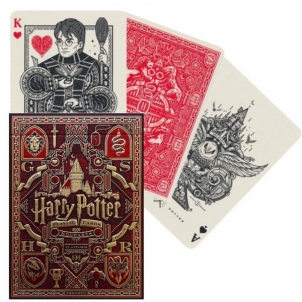 Kortos Harry Potter Gryffindor Raudonos Theory11 žaidimo Žaidimai, kortos