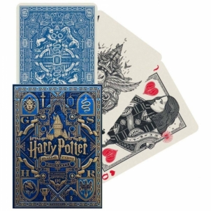 Kortos Harry Potter Raven Claw Mėlynos Theory11 žaidimo Kārtis, pokera čipi un komplekti