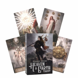 Kortos Heaven & Earth taro ir knyga Taro kārtis