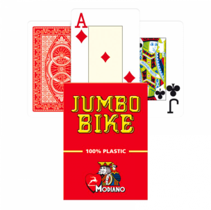 Kortos Jumbo Bike Trophy Playing (raudonos) 