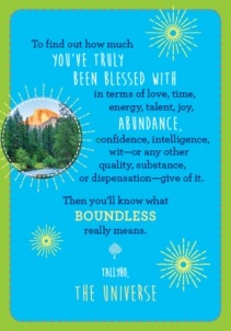 Kortos Notes from the Universe on Abundance Hay House