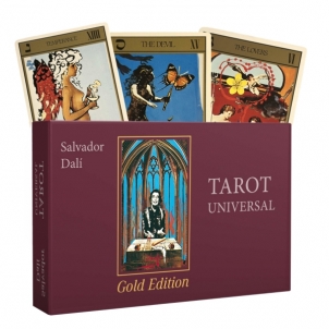 Kortos Taro Kortos Salvador Dali Tarot Universal - Gold Edition 2018