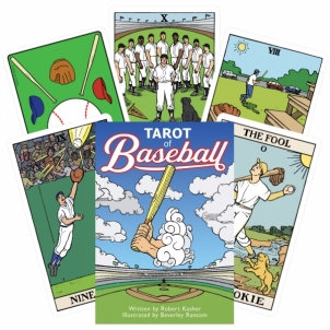 Kortos Tarot of Baseball ir knyga
