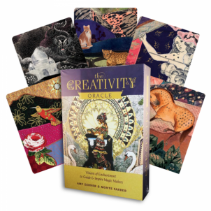 Kortos The Creativity Oracle ir knyga Taro kortos