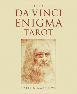 Kortos The Da Vinci Enigma Tarot ir knyga