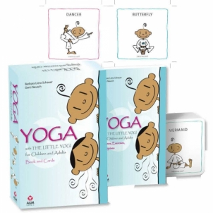 Kortos Yoga With The Little Yogi su knyga