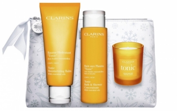 Kosmetikos rinkinys Clarins Tonic body care gift set Kvepalų ir kosmetikos rinkiniai