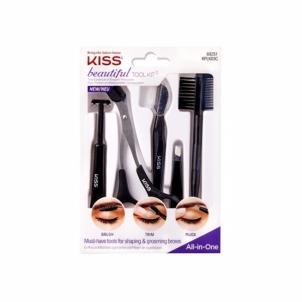 Kosmetikos komplekts KISS Eyebrow Set Beautiful Tool Kit Brows Smaržu un kosmētikas komplekti