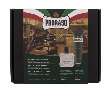 Kosmetikos rinkinys Proraso Gift set of refreshing shaving products Eucalyptus Oil & Menthol 