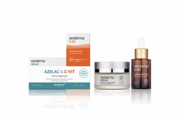 Cosmetic set Sesderma Cosmetic set of skin care Azelac & C-Vit