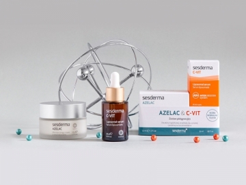 Kosmetikos komplekts Sesderma Cosmetic set of skin care Azelac & C-Vit
