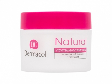 Dermacol Natural almond Day Cream Cosmetic 50ml Krēmi sejai