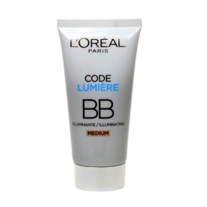 Kremas veidui Kremas-pudra L´Oreal Paris Luminize Code BB Cream SPF15 Cosmetic 50ml Medium