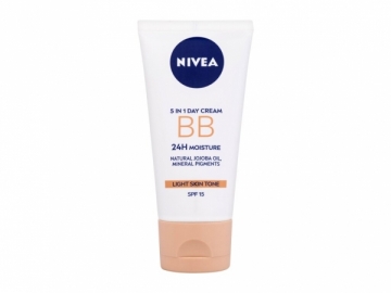 Kremas veidui Nivea BB Cream 5in1 Beautifying Moisturizer Cosmetic 50ml Light