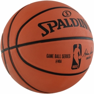 Krepšinio kamuolys SPALDING NBA GAMEBALL REPLICA OUTDOOR 2017 83385Z